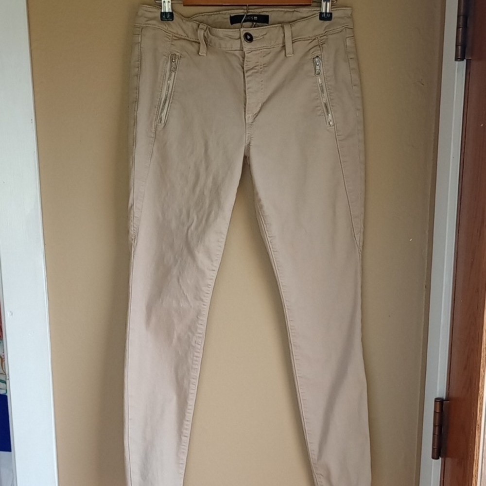Joe's Jeans Low Rise Heavy Zipper Detail Vintage Skinny Size 30
